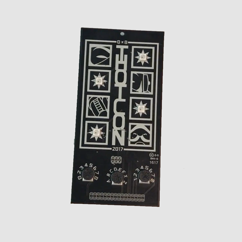 0x8 Interactive Conference Badge