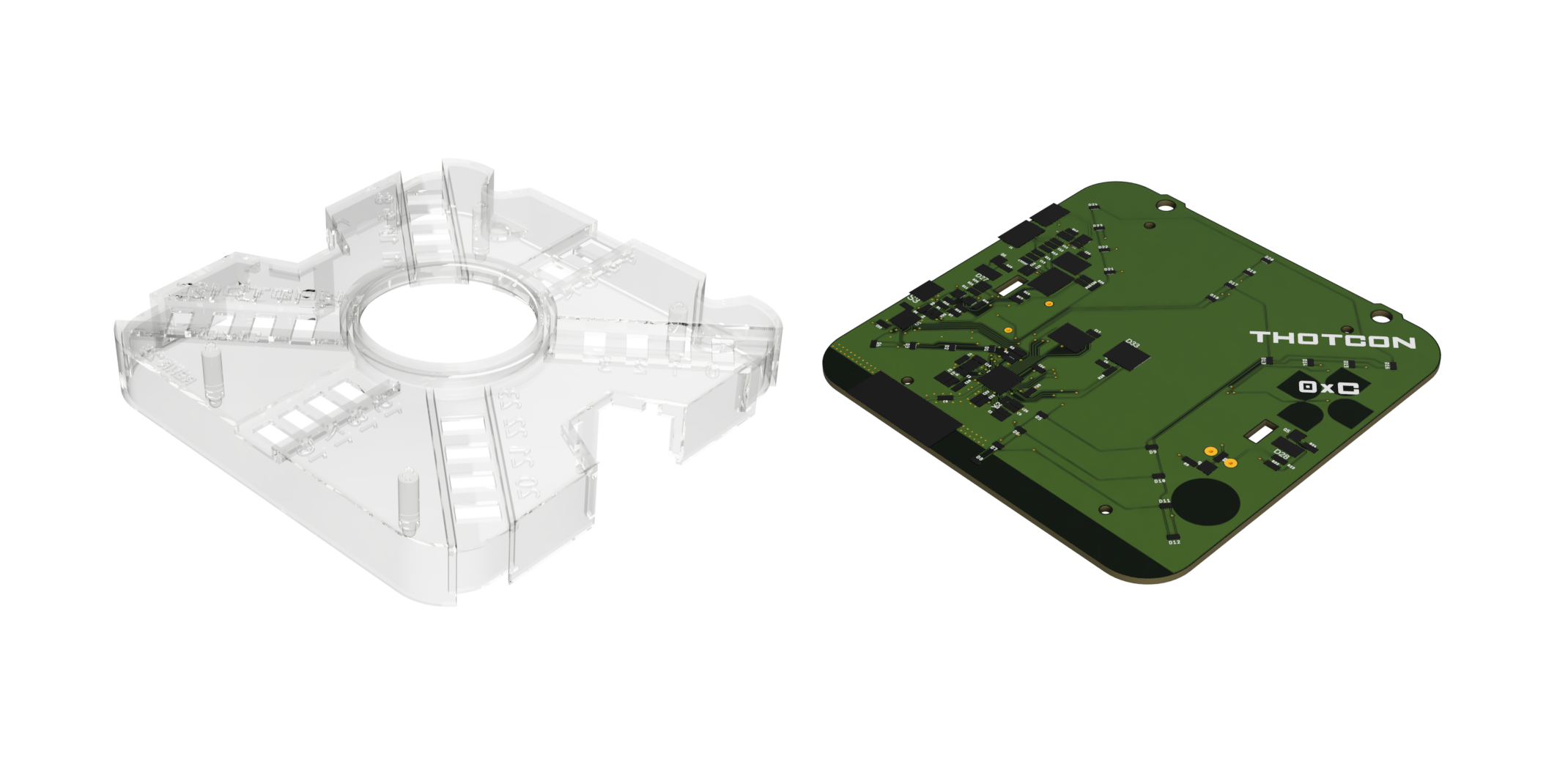 Complete Badge Assembly